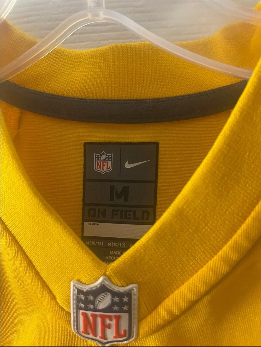 Nike Washington Redskins Football Jersey NFL Kirk Cousins Yellow #8 Youth M